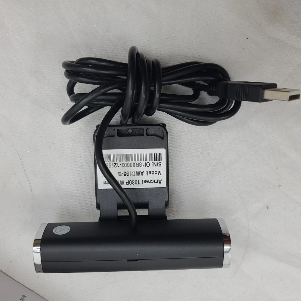 AmCrest 1080P HD Webcam AWC195-B